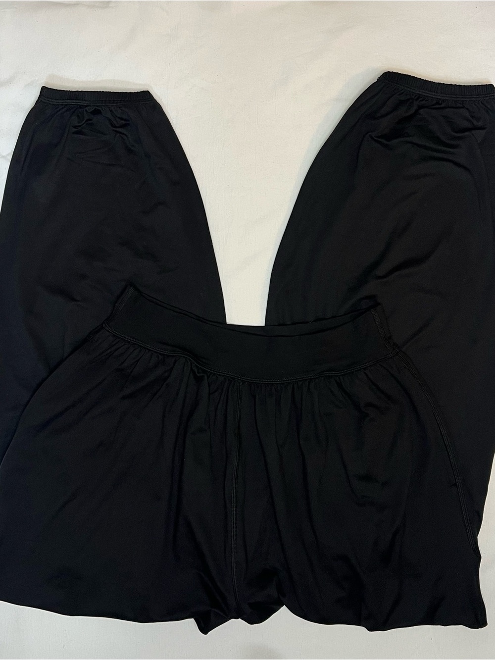 Black Slouchy Balloon Lounge Pants